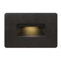 Hinkley Lighting 15508SK Satin Black Luna Step Light 12v Horizontal 2700k Image 1