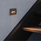 Hinkley Lighting 15508SK Satin Black Luna Step Light 12v Horizontal 2700k Image 3