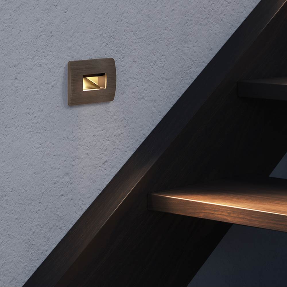 Hinkley Lighting 15508SK Satin Black Luna Step Light 12v Horizontal 2700k Image 3