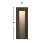 Hinkley Lighting 1551BZ Bronze Taper Deck Sconce 12v Tall Vertical Image 3