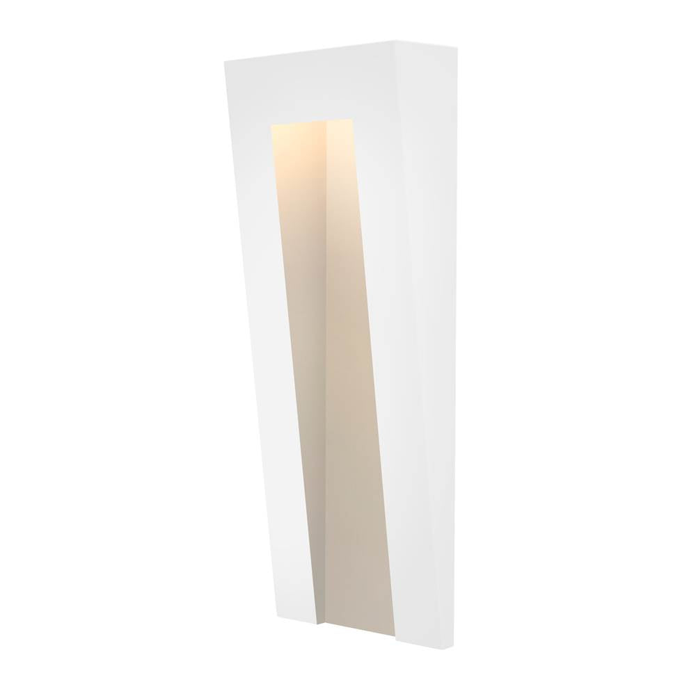 Hinkley Lighting 1551SW Satin White Taper Deck Sconce 12v Tall Vertical Image 2