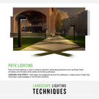 Hinkley Lighting 15540BK Black Aura Led Path Light Image 3