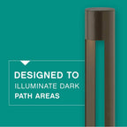 Hinkley Lighting 15601BZ Bronze Atlantis Round Large Bollard Image 4