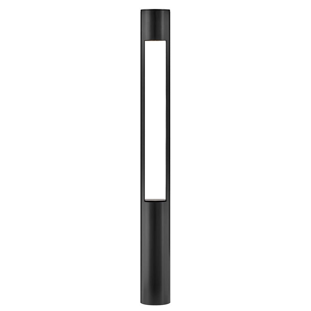 Hinkley Lighting 15601SK Satin Black Atlantis Round Large Bollard Image 9
