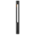 Hinkley Lighting 15601SK Satin Black Atlantis Round Large Bollard Image 8