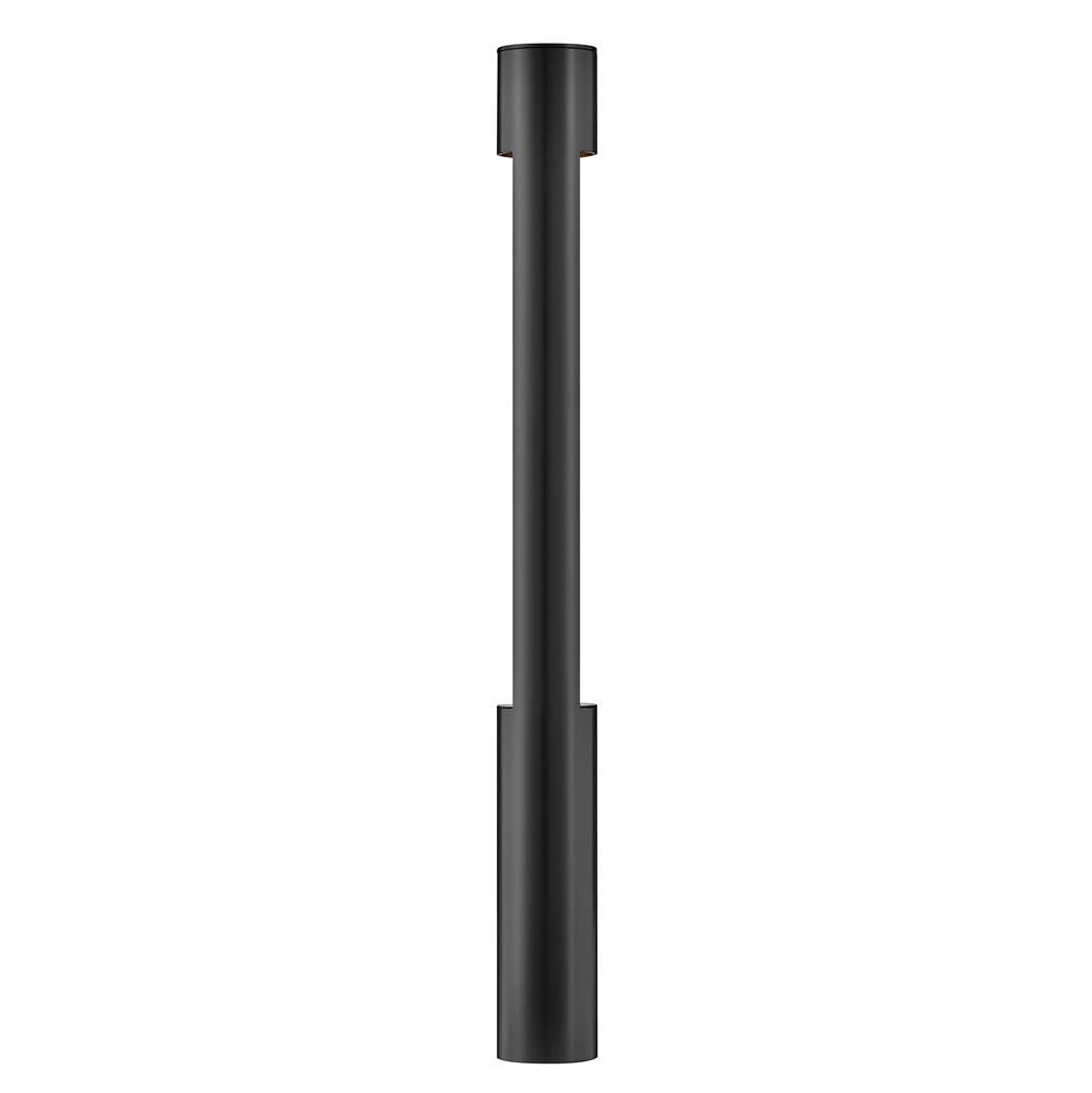 Hinkley Lighting 15601SK Satin Black Atlantis Round Large Bollard Image 3