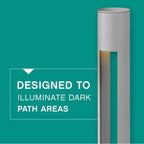 Hinkley Lighting 15601TT Titanium Atlantis Round Large Bollard Image 5