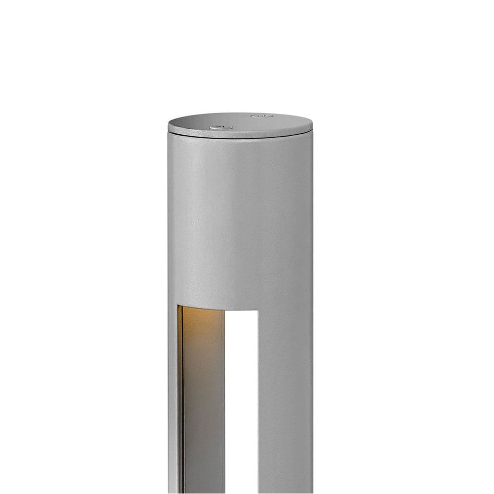 Hinkley Lighting 15601TT Titanium Atlantis Round Large Bollard Image 3