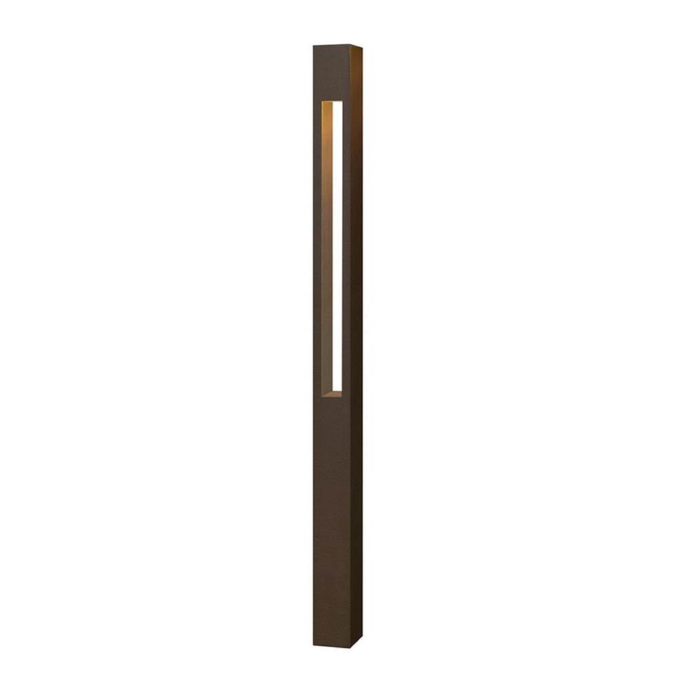 Hinkley Lighting 15602BZ Bronze Atlantis Square Large Bollard Image 1