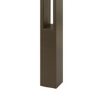 Hinkley Lighting 15602BZ Bronze Atlantis Square Large Bollard Image 4