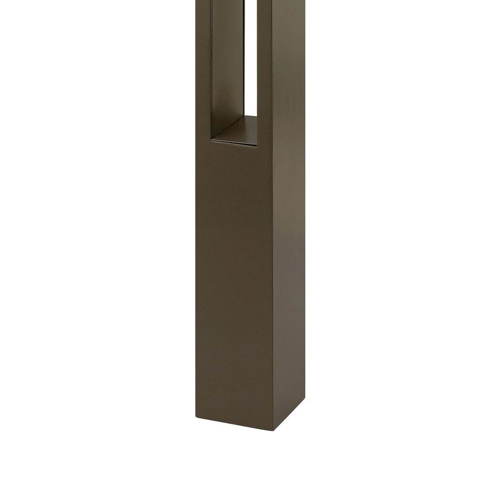 Hinkley Lighting 15602BZ Bronze Atlantis Square Large Bollard Image 4