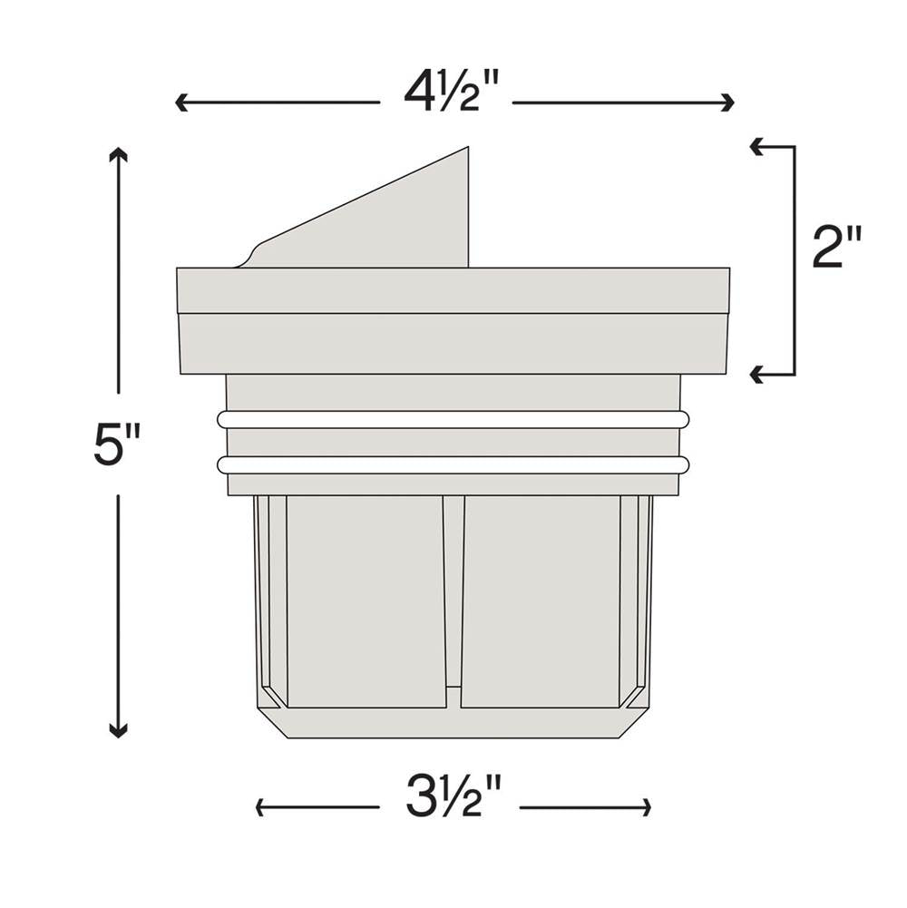 Hinkley Lighting 15708MZ Matte Bronze Shielded Well Light Image 2
