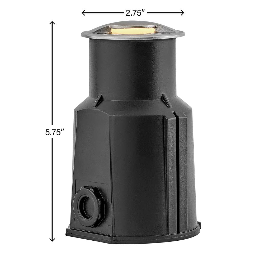 Hinkley Lighting 15710SS Stainless Steel Flare Led Uni-directional Well Light Image 2