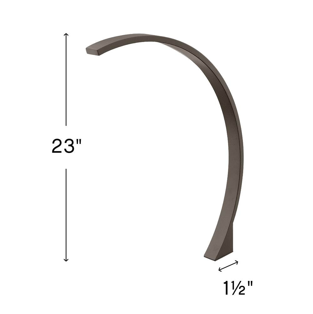 Hinkley Lighting 15714BZ Bronze Arc Large Led Path Light Image 5