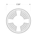 Hinkley Lighting 15740SS Stainless Steel Flare Led Quad-directional Well Light Image 2