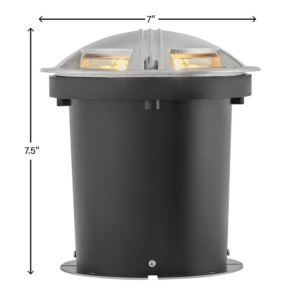 Hinkley Lighting 15742SS Stainless Steel Flare Led Quad-directional Well Light Image 2