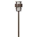 Hinkley Lighting 1579MT-LL Metro Bronze Saturn Led Path Light Image 1