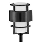 Hinkley Lighting 1579SK-LL Satin Black Saturn Led Path Light Image 7