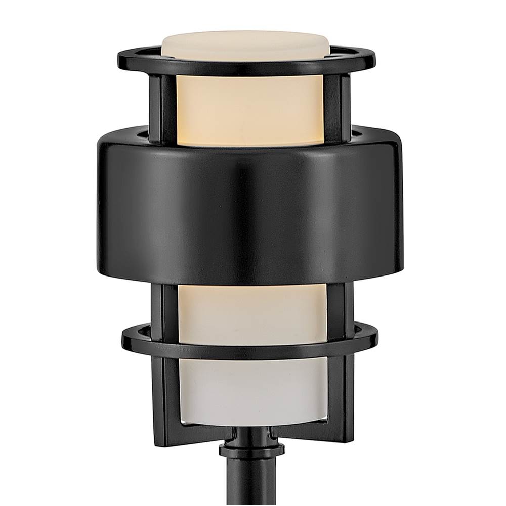 Hinkley Lighting 1579SK-LL Satin Black Saturn Led Path Light Image 6