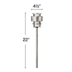 Hinkley Lighting 1579SS-LL Stainless Steel Saturn Led Path Light Image 6