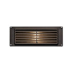 Hinkley Lighting 1594BZ-LL Bronze Louvered Led Brick Light Image 1
