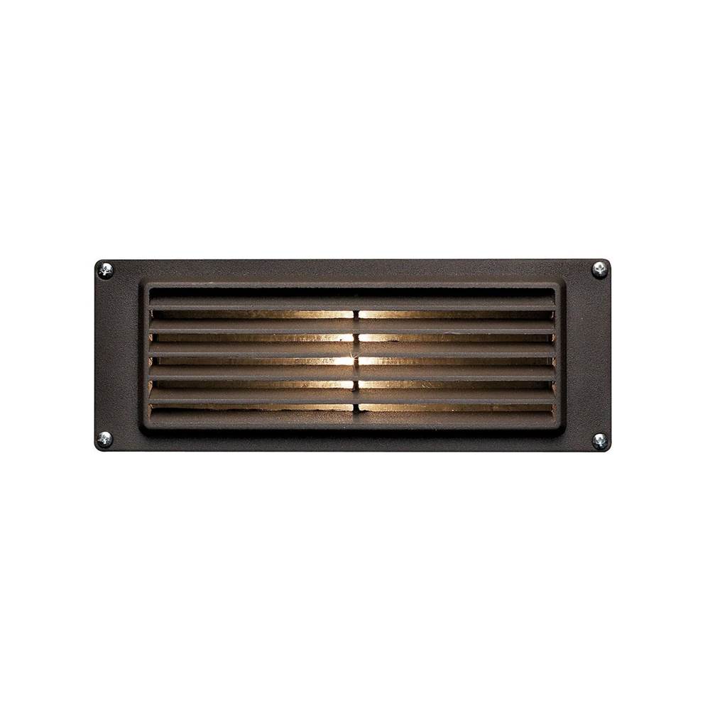 Hinkley Lighting 1594BZ-LL Bronze Louvered Led Brick Light Image 1