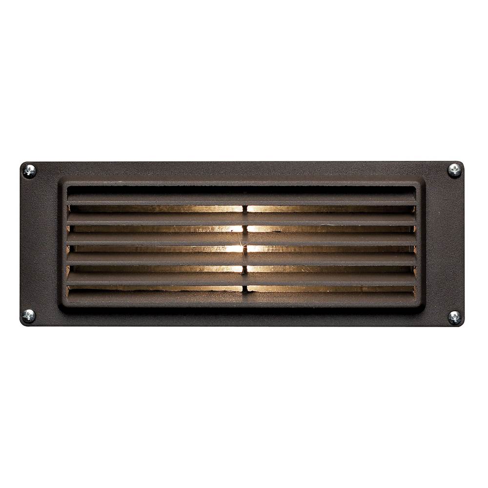 Hinkley Lighting 1594BZ-LL Bronze Louvered Led Brick Light Image 3