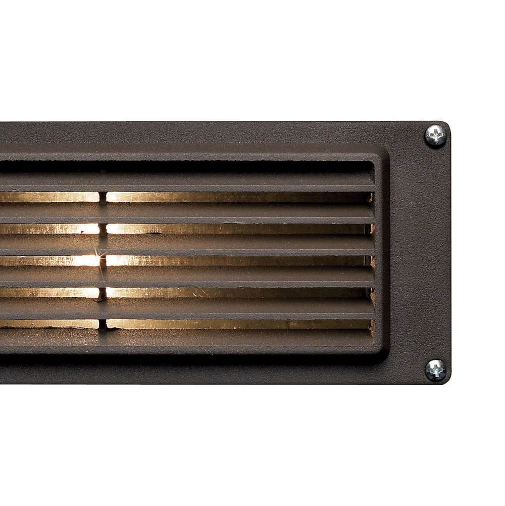 Hinkley Lighting 1594BZ-LL Bronze Louvered Led Brick Light Image 2
