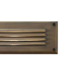 Hinkley Lighting 1594MZ-LL Matte Bronze Louvered Led Brick Light Image 2