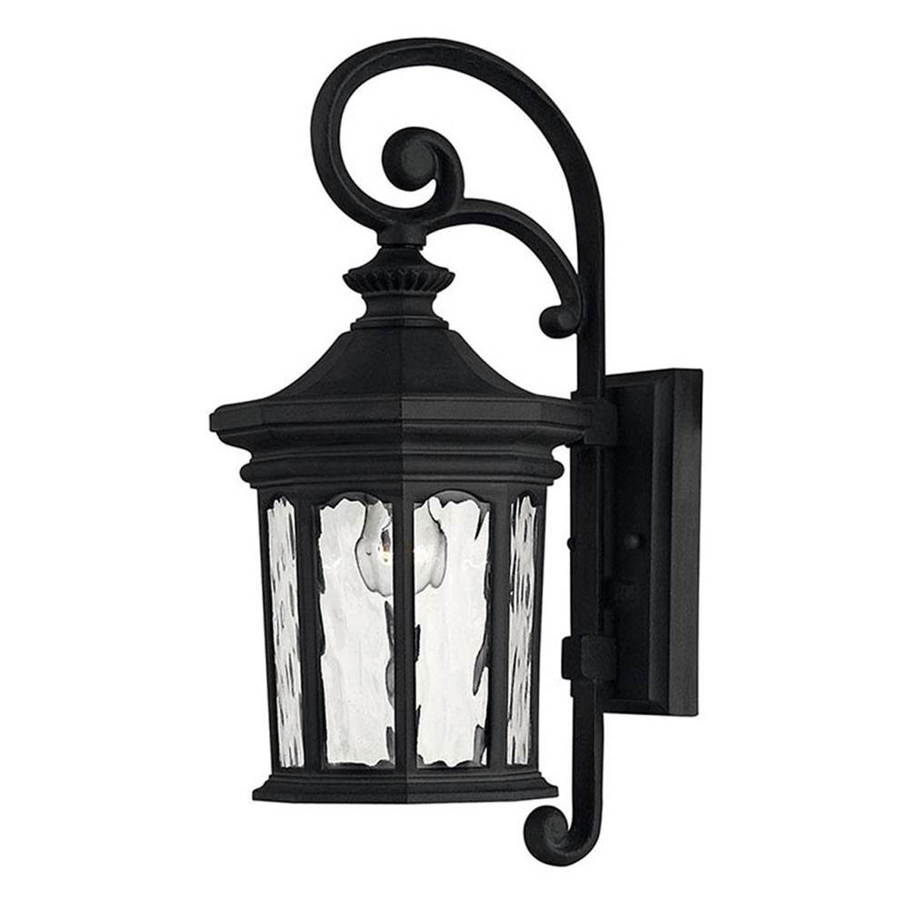 Hinkley Lighting 1600MB Museum Black Small Wall Mount Lantern Image 1