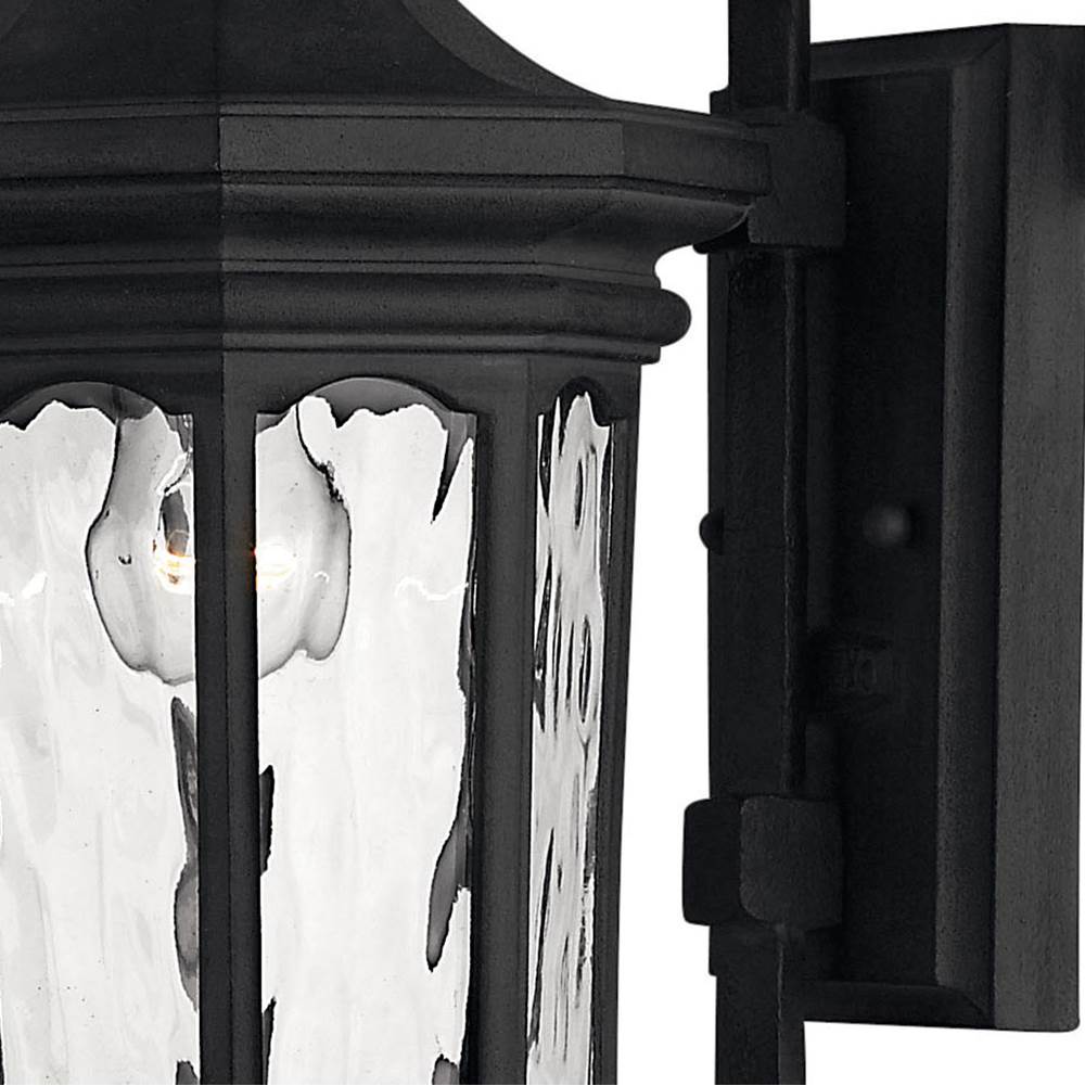 Hinkley Lighting 1600MB Museum Black Small Wall Mount Lantern Image 2