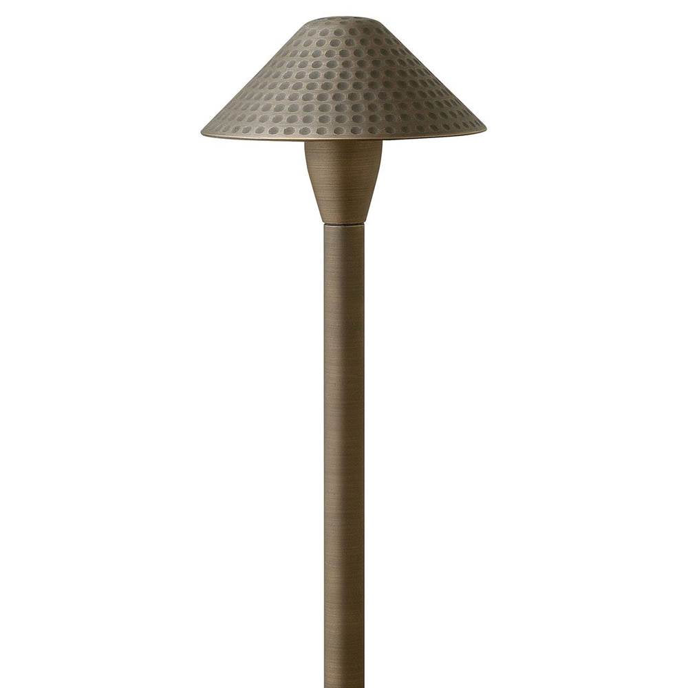 Hinkley Lighting 16010MZ-LL Matte Bronze Hardy Island Small Hammered Led Path Light Image 1