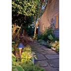 Hinkley Lighting 16010MZ-LL Matte Bronze Hardy Island Small Hammered Led Path Light Image 2
