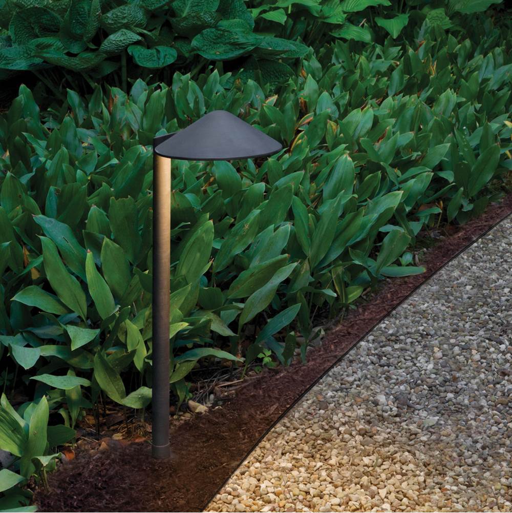 Hinkley Lighting 16012MZ-LL Matte Bronze Hardy Island Round Side Mount Led Path Light Image 4