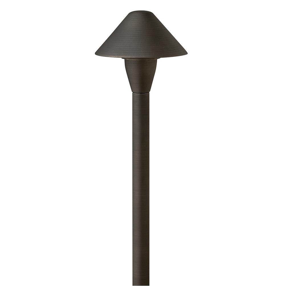 Hinkley Lighting 16016BSK-LL Brass Satin Black 12v Mini Classic Led Path Light Image 1
