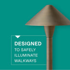 Hinkley Lighting 16019MZ-LL Matte Bronze Hardy Island Large Classic Led Path Light Image 3