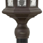 Hinkley Lighting 1601OZ-LL Oil Rubbed Bronze Large Post Top Or Pier Mount Lantern Image 3