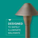 Hinkley Lighting 16022MZ-LL Matte Bronze Hardy Island Small Classic Led Path Light Image 4