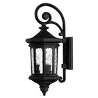 Hinkley Lighting 1604MB-LL Museum Black Medium Wall Mount Lantern Image 1