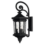 Hinkley Lighting 1604MB Museum Black Medium Wall Mount Lantern Image 1