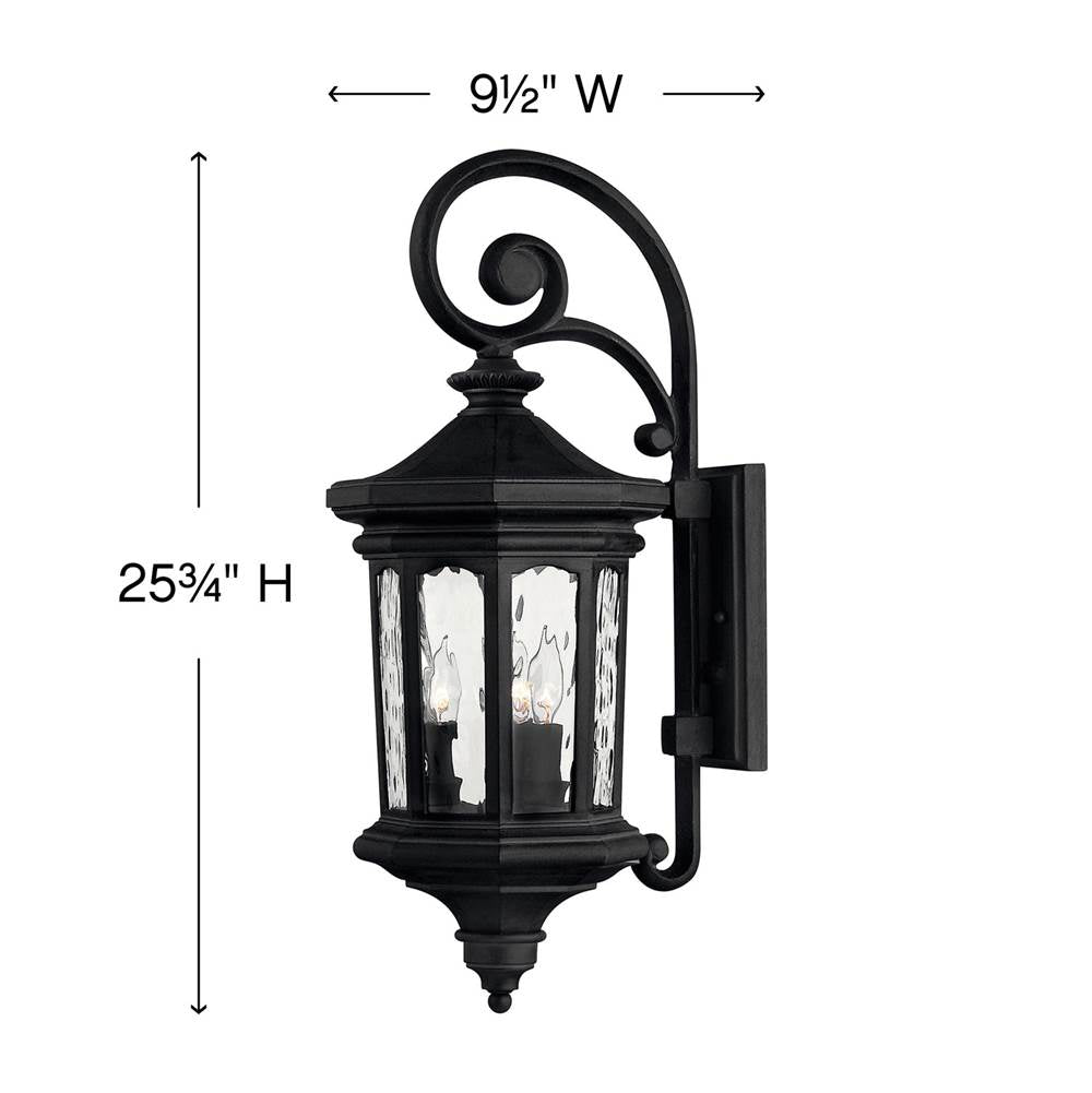 Hinkley Lighting Raley Medium Wall Mount Lantern
