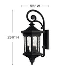 Hinkley Lighting Raley Medium Wall Mount Lantern