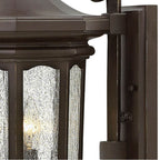 Hinkley Lighting 1604OZ-LL Oil Rubbed Bronze Medium Wall Mount Lantern Image 2