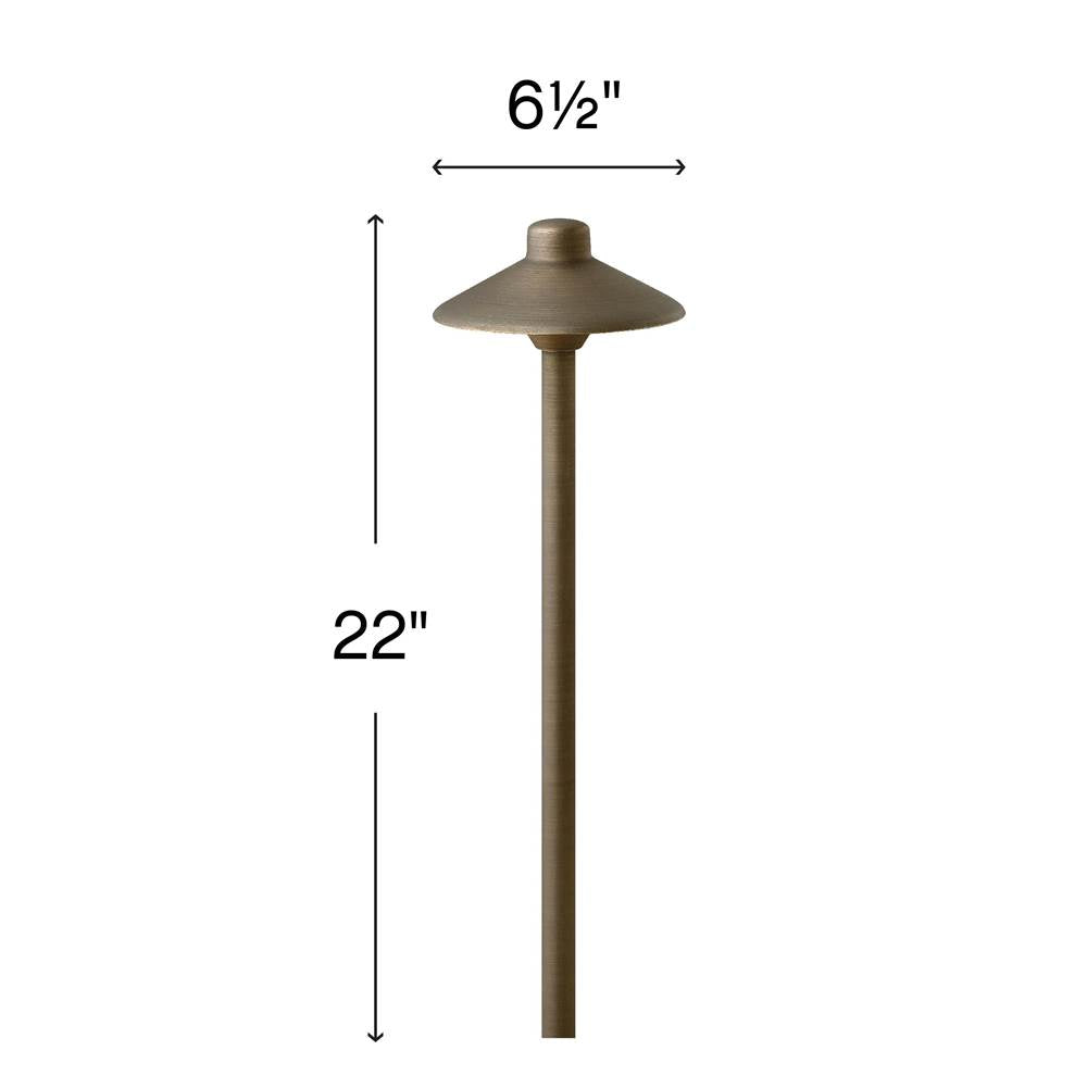 Hinkley Lighting 16055MZ-LL Matte Bronze Hardy Island Large Standard Led Path Light Image 2