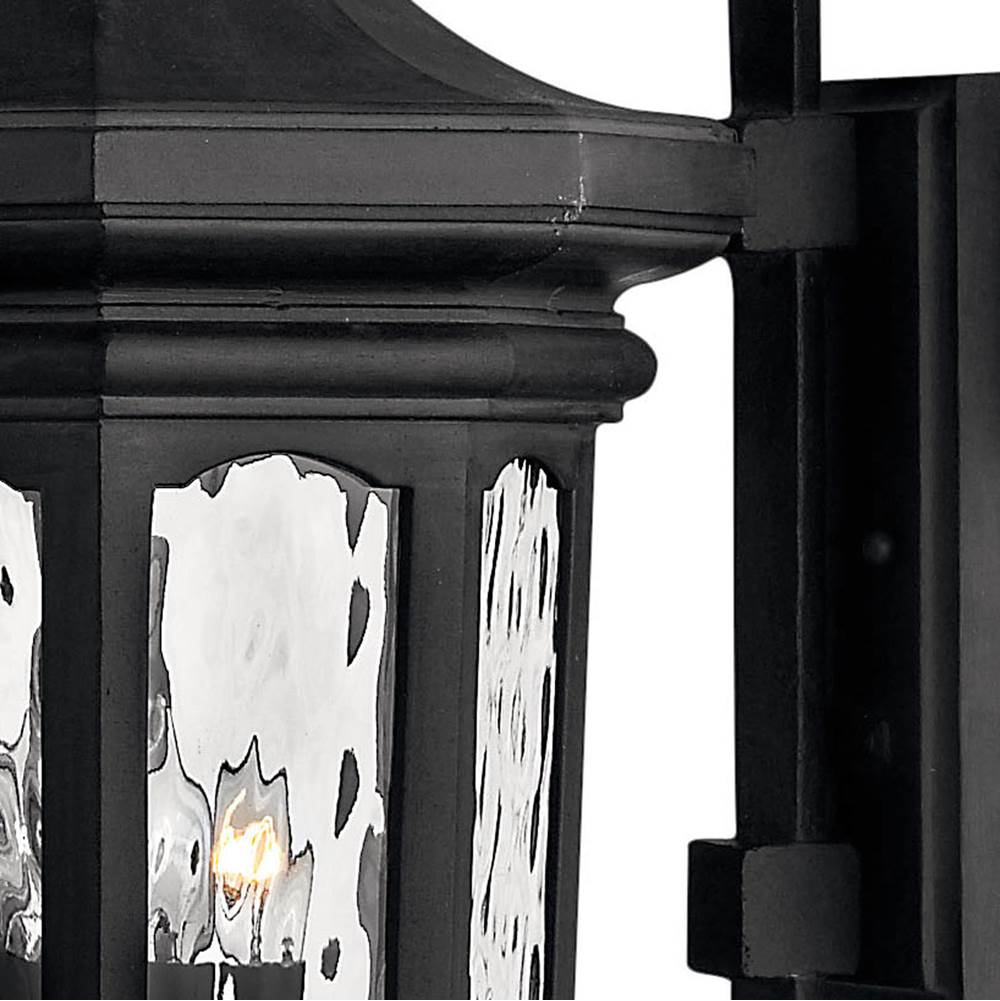 Hinkley Lighting 1605MB Museum Black Large Wall Mount Lantern Image 2