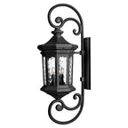 Hinkley Lighting 1609MB-LL Museum Black Extra Large Wall Mount Lantern Image 1