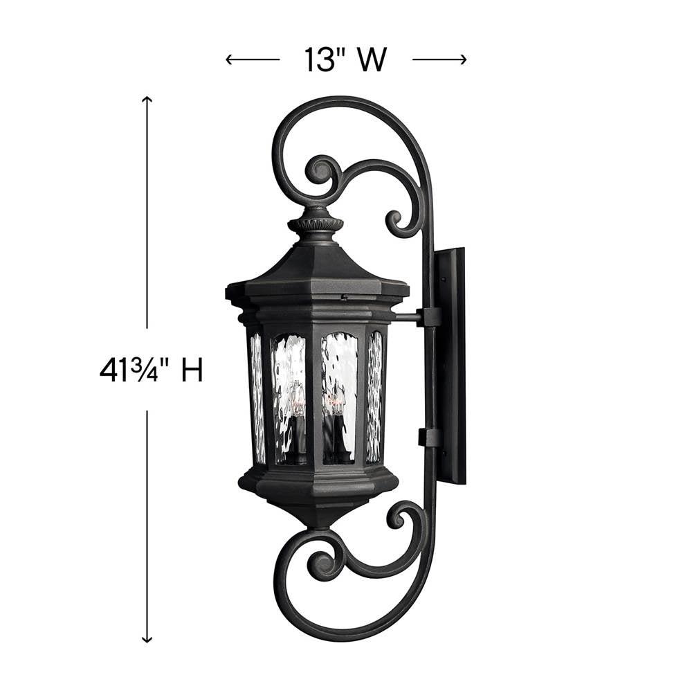 Hinkley Lighting Raley Extra Large Wall Mount Lantern