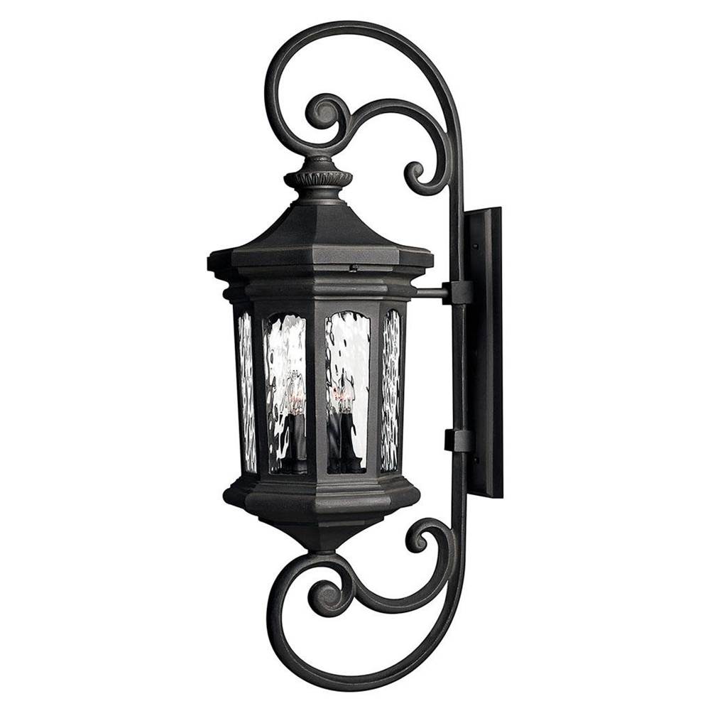 Hinkley Lighting 1609MB Museum Black Extra Large Wall Mount Lantern Image 1