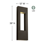 Hinkley Lighting Atlantis Extra Large Wall Mount Lantern
