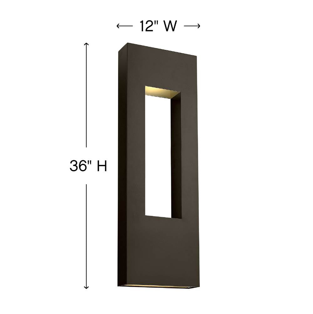 Hinkley Lighting  Extra Large Wall Mount Lantern
